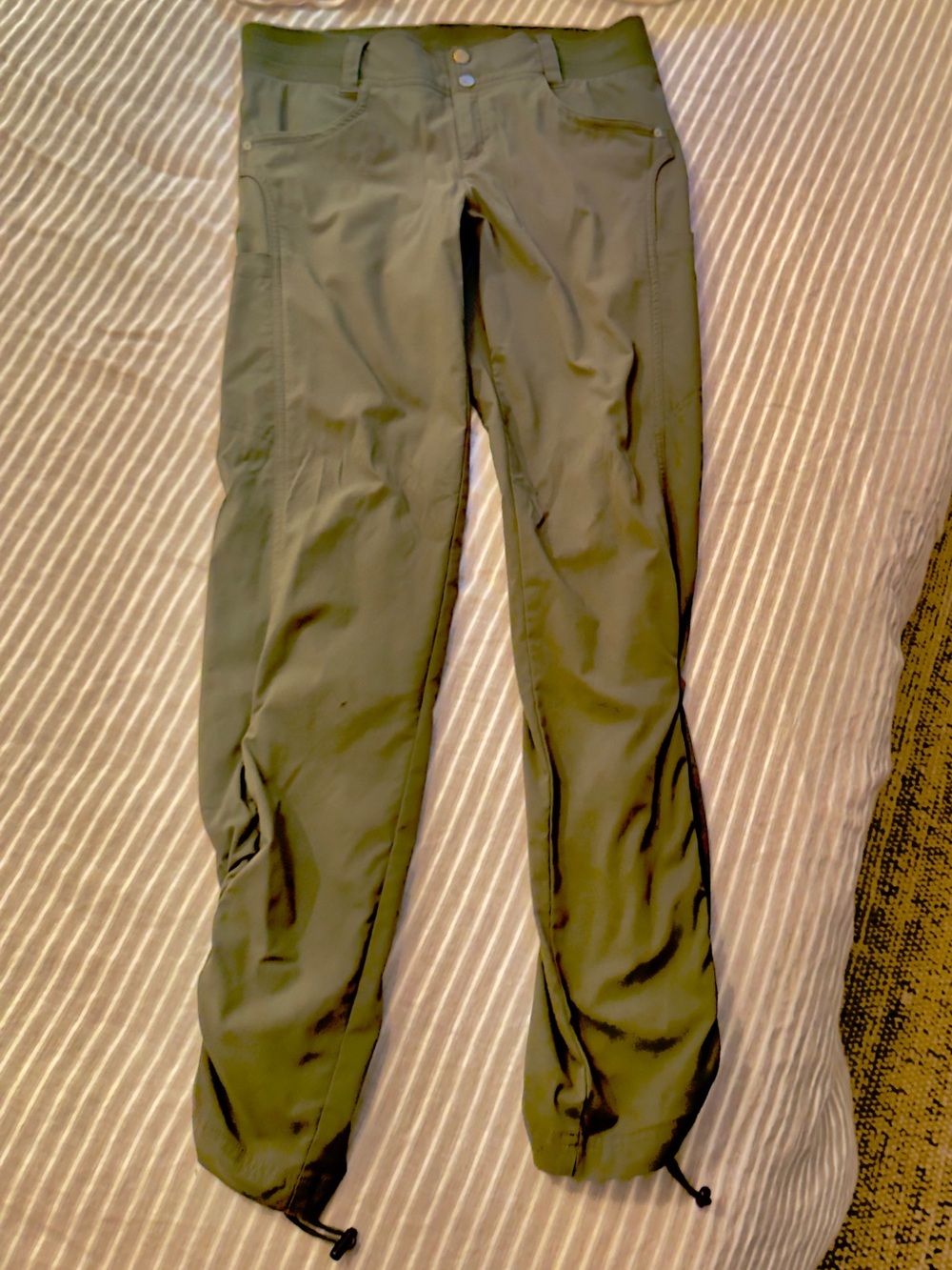 Title Nine women’s Olive Green hiking/climbing pant